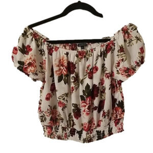 Ambiance Girls size L, Electric Crop top.